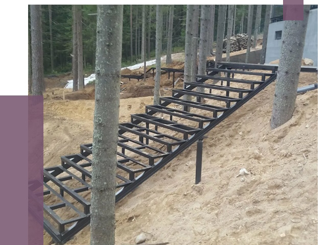 Монтаж металлических лестниц в Стерлитамаке от 13646 руб. 