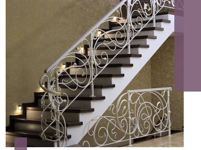 Кованые лестницы под ключ в Стерлитамаке — изготовление и монтаж