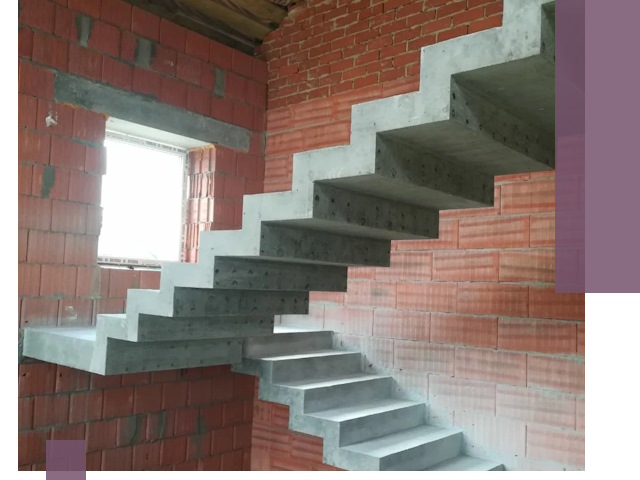 Бетонные лестницы под ключ в Стерлитамаке: монтаж, демонтаж, ремонт