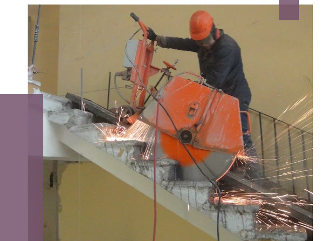 Демонтаж бетонных лестниц в Стерлитамаке от 4635 руб. за м2 | ПРОЛЁТ-Стм