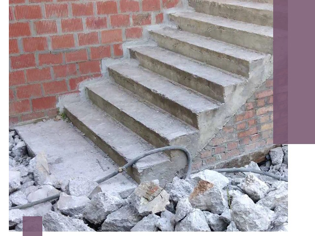 Демонтаж бетонных лестниц в Стерлитамаке: быстро и безопасно