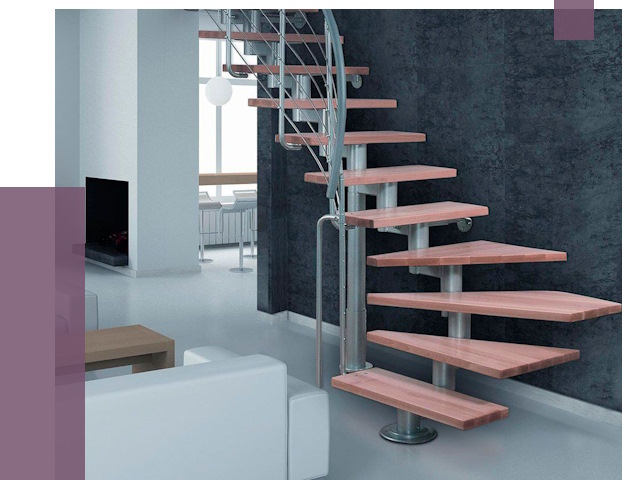 Модульные лестницы в Стерлитамаке от 16993 руб. — купить в ПРОЛЁТ-Стм