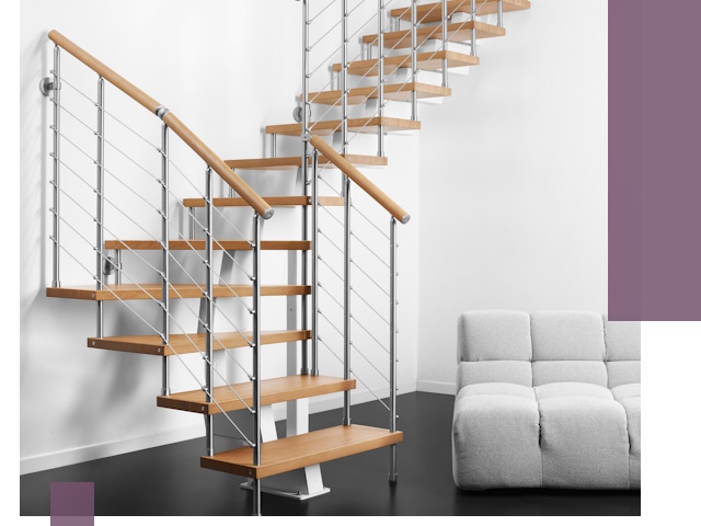 Модульные лестницы под ключ в Стерлитамаке — монтаж и изготовление