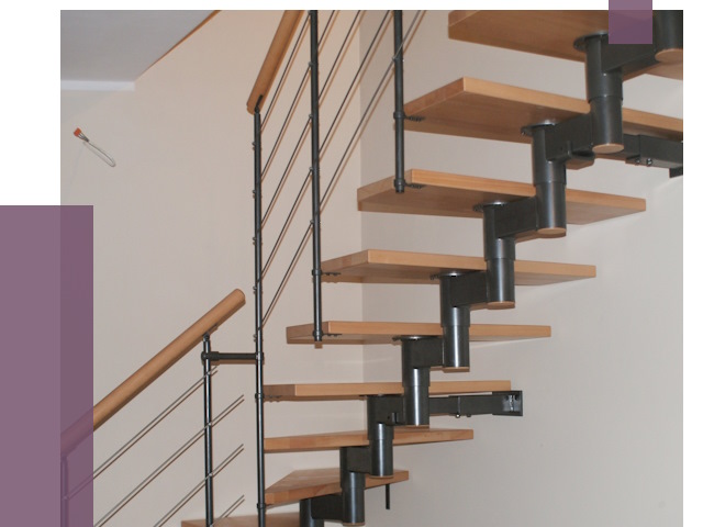 Изготовление модульных лестниц в Стерлитамаке от 11586 руб. 