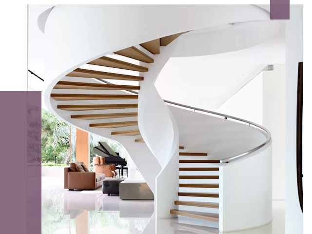 Винтовые лестницы в Стерлитамаке под ключ от 48920 руб. | ПРОЛЁТ-Стм