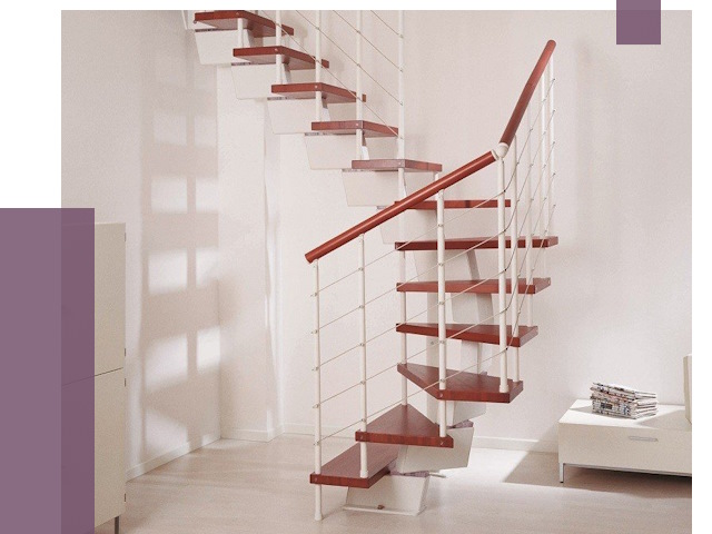 Изготовление лестниц на больцах в Стерлитамаке от 9784 руб. | ПРОЛЁТ-Стм