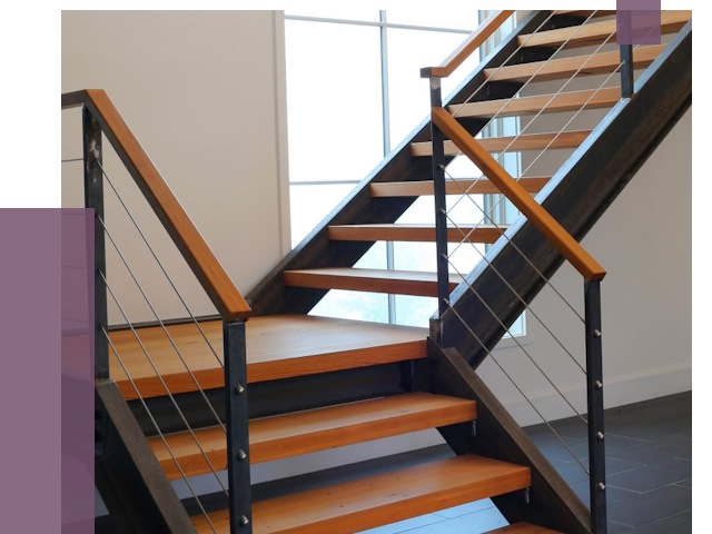 Изготовление лестниц на металлокаркасе в Стерлитамаке от 19053 руб. | ПРОЛЁТ-Стм