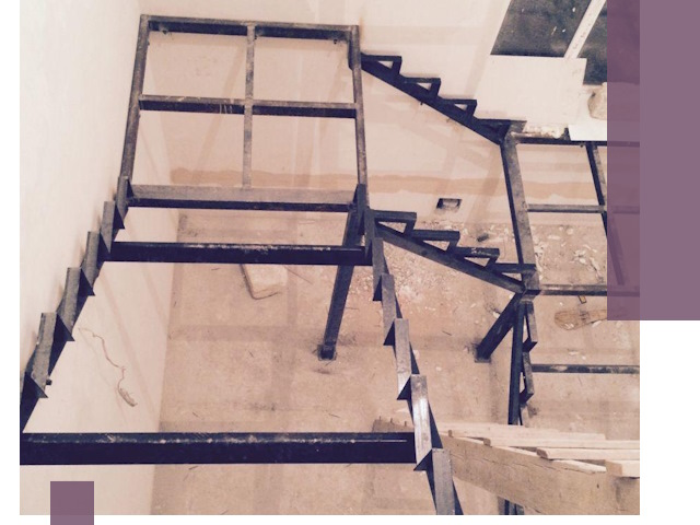 Монтаж лестниц на металлокаркасе в Стерлитамаке быстро и качественно