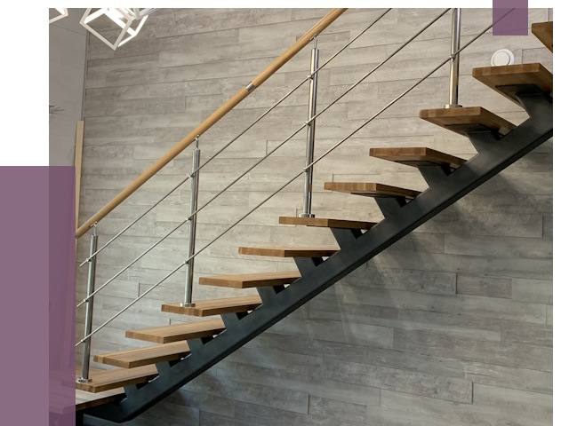 Изготовление лестниц на монокосоуре в Стерлитамаке от 76728 руб. 