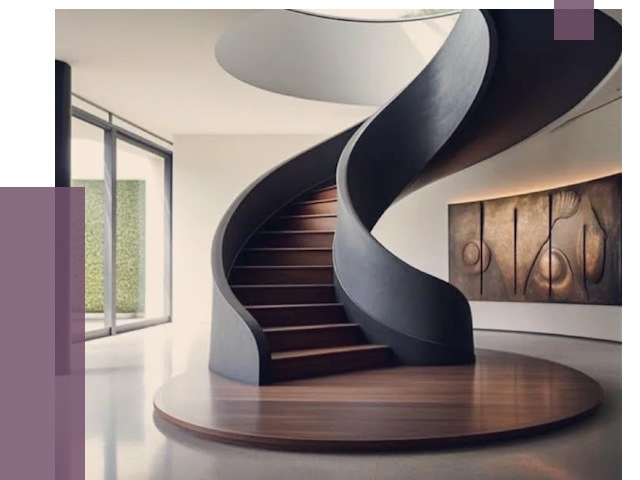 Элитные лестницы под заказ в Стерлитамаке от 190532 руб. — ПРОЛЁТ-Стм
