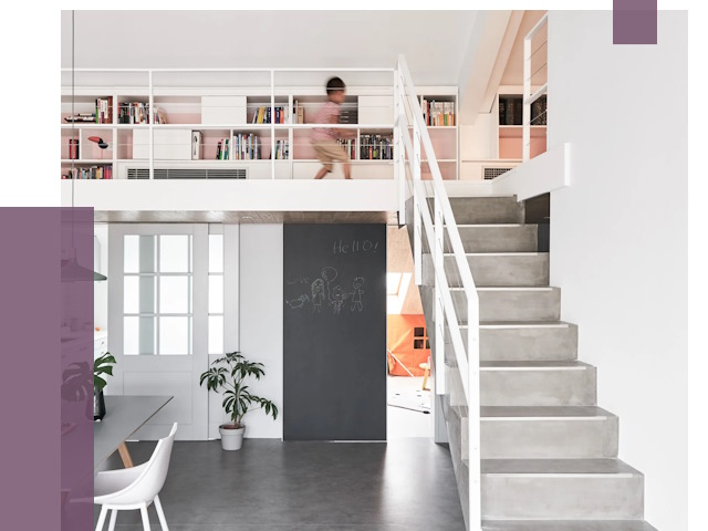 Лестницы для двухуровневой квартиры в Стерлитамаке от 177658 руб. | ПРОЛЁТ-Стм