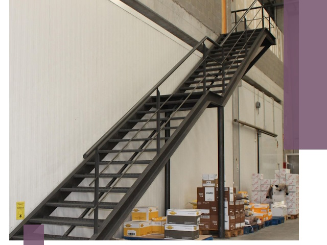 Лестницы для производства в Стерлитамаке — изготовление и монтаж
