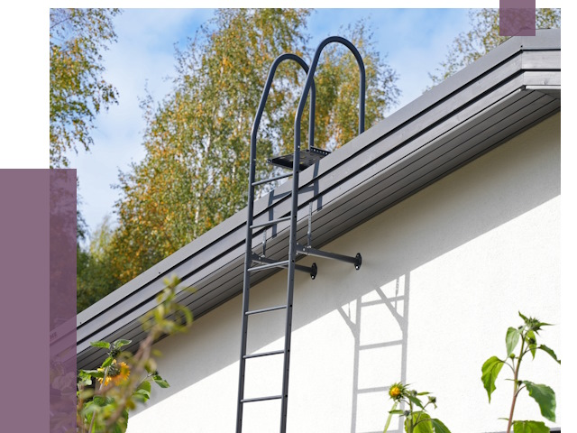 Лестницы на крышу в Стерлитамаке от 19259 руб. — монтаж и монтаж ПРОЛЁТ-Стм