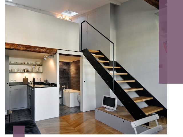 Лестницы на антресоль под ключ в Стерлитамаке — изготовление и монтаж