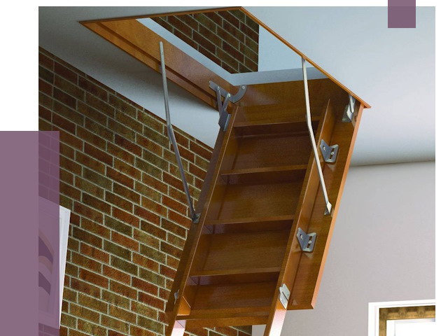 Установка чердачной лестницы в Стерлитамаке от 7879 руб. | ПРОЛЁТ-Стм