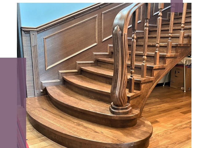 Дубовые лестницы под ключ в Стерлитамаке от 177658 руб. — ПРОЛЁТ-Стм