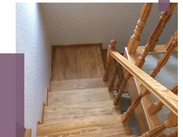 Сосновые лестницы в Стерлитамаке под ключ от 8136 руб.  | ПРОЛЁТ-Стм