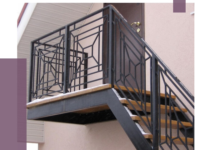 Металлические перила в Стерлитамаке от 4326 руб.  | ПРОЛЁТ-Стм