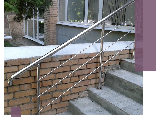 Перила из нержавеющей стали высокого качества в Стерлитамаке