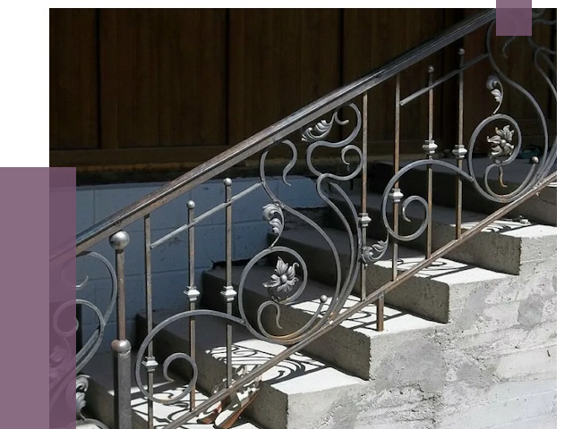 Кованые перила в Стерлитамаке от 8754 руб. под ключ — качество от ПРОЛЁТ-Стм