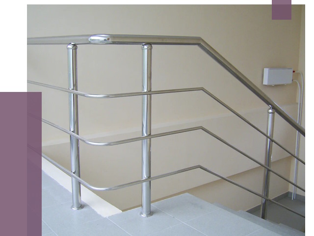 Алюминиевые перила в Стерлитамаке от 6385 руб. под ключ | ПРОЛЁТ-Стм