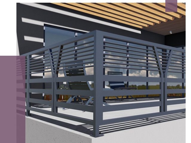 Изготовление балконных ограждений в Стерлитамаке от 10814 руб. | ПРОЛЁТ-Стм