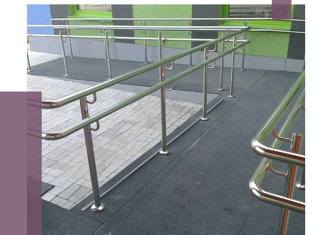 Ограждения пандусов в Стерлитамаке от 4377 руб. монтаж | ПРОЛЁТ-Стм