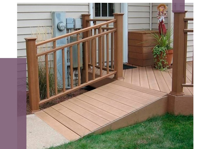 Пандус на крыльцо в Стерлитамаке под ключ от 7827 руб.