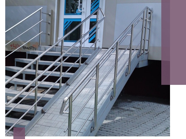 Пандус на крыльцо под ключ в Стерлитамаке: монтаж и изготовление