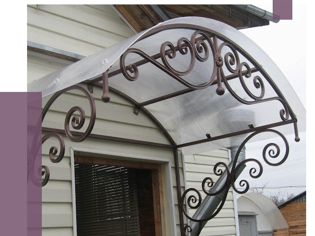 Изготовление козырьков в Стерлитамаке от 7415 руб. — заказать | ПРОЛЁТ-Стм