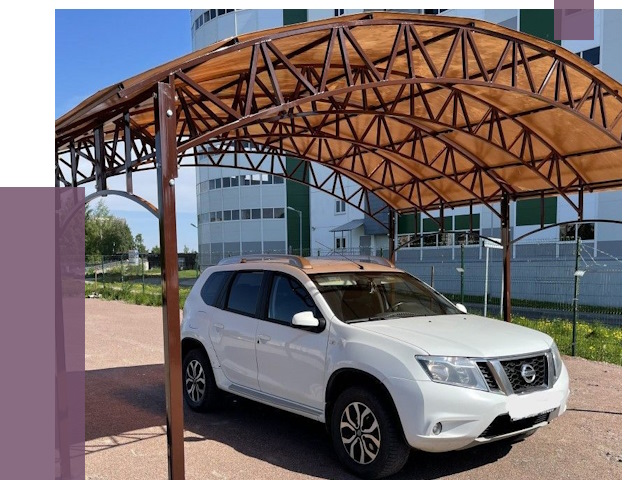 Недорогие навесы в Стерлитамаке от 43256 руб.  | ПРОЛЁТ-Стм