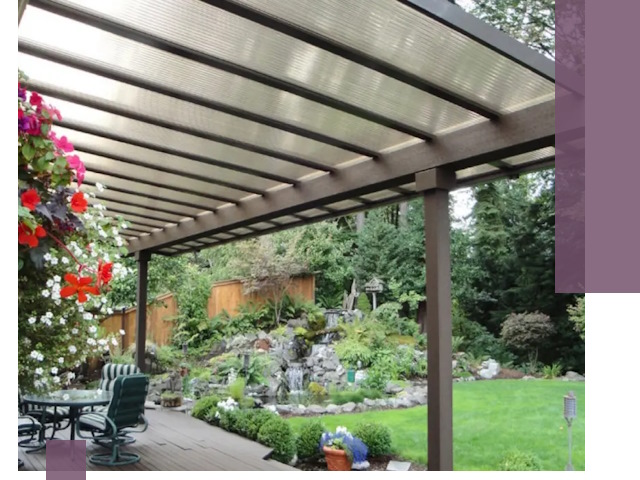 Навесы из поликарбоната под ключ в Стерлитамаке быстро и надёжно