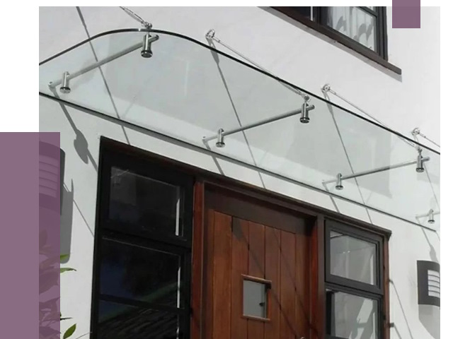 Стеклянные козырьки в Стерлитамаке от 19053 руб. | ПРОЛЁТ-Стм