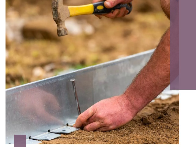 Монтаж металлических бордюров в Стерлитамаке быстро и качественно