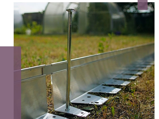 Металлические бордюры для газона в Стерлитамаке от 4326 руб. | ПРОЛЁТ-Стм