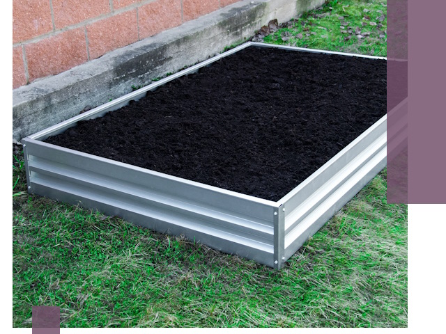 Металлические бордюры для грядок в Стерлитамаке: прочность и аккуратность