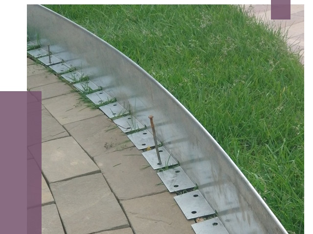 Металлические бордюры для тротуаров в Стерлитамаке от 8754 руб.