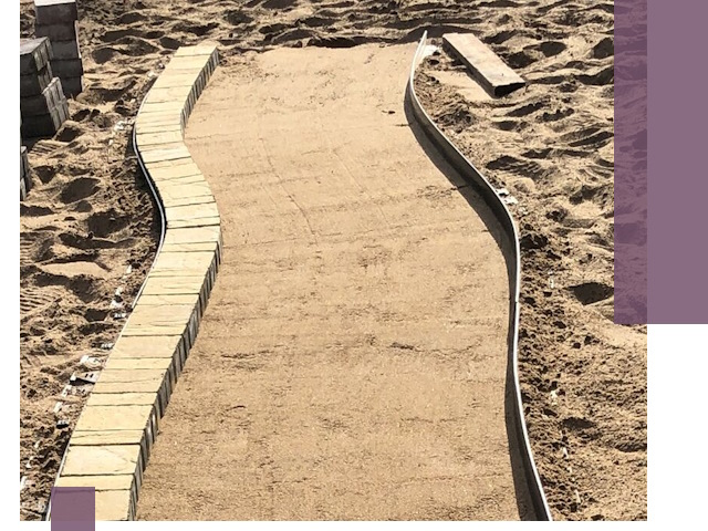 Металлические бордюры для тротуаров в Стерлитамаке — прочные и долговечные