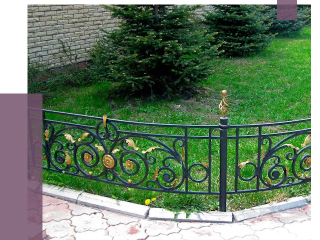 Кованые газонные ограждения в Стерлитамаке от 7673 руб. — ПРОЛЁТ-Стм