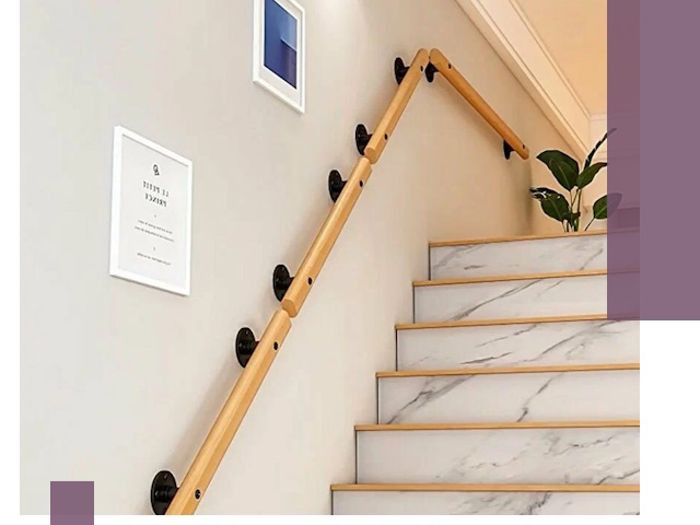 Поручни металлические и деревянные под ключ в Стерлитамаке