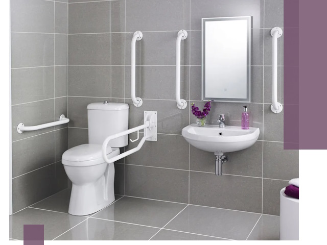 Поручни для санузлов в Стерлитамаке: установка, ремонт и монтаж