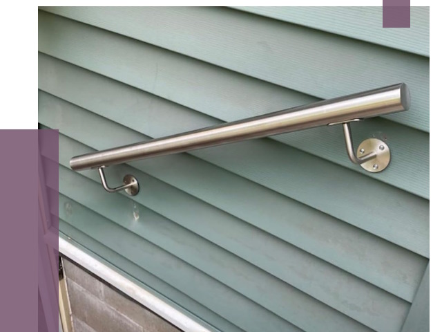 Поручни из нержавеющей стали в Стерлитамаке от 7724 руб.  | ПРОЛЁТ-Стм