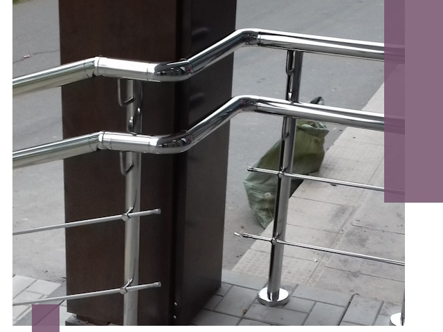 Монтаж поручней из нержавеющей стали в Стерлитамаке качественно и быстро